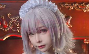图集快来救场！Kitkat Cosplay的阿尔托莉雅Alter泳装照片，配合假期柔软的沙滩思想。