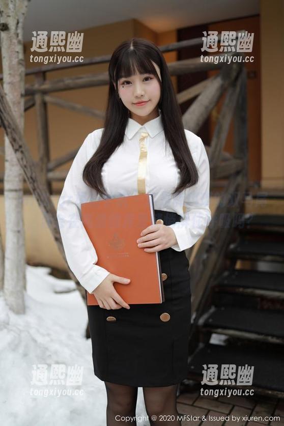 MFStar模范学院 - 这是薛琪琪的双马尾，你会在高清图库里悄悄屏住呼吸吗？