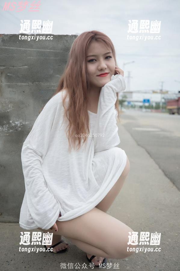 MSLASS梦丝女神 - 仙女？还是刚醒的姑娘？诗琪的原图与作品差别很大哦！